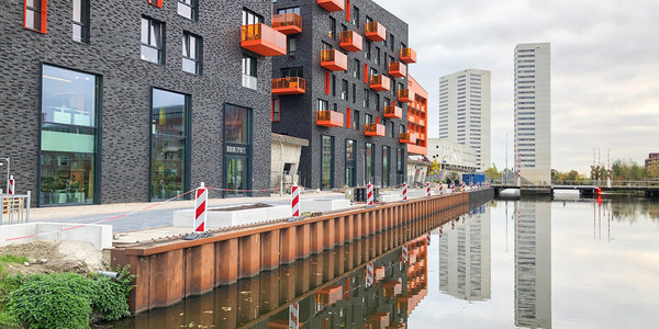 Energie opwekkend zonnevoetpad Groningen